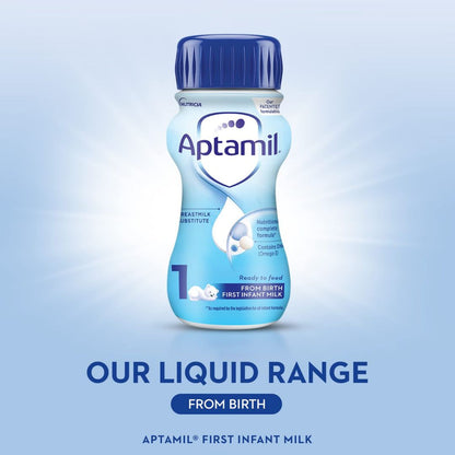Aptamil 1 First Baby Milk Powder, From Birth, 800g (Pack of 6)