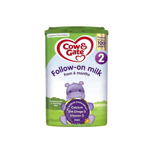 Cow & Gate 2 Follow On Baby Milk Powder Formula, 6-12 Months, 800g