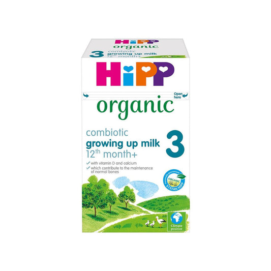 HiPP Organic 3 Growing up Baby Milk Powder Formula, From 12 Months, 600g