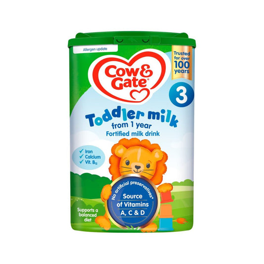Cow & Gate 3 Toddler Baby Milk Powder Formula, 1-2 Years, 800 g
